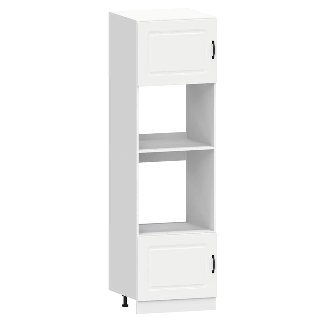 7-delige Keukenkastenset Kalmar bewerkt hout wit is nu te koop bij PeponiXL, paradijselijk wonen!
