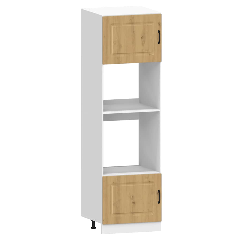 7-delige Keukenkastenset Kalmar bewerkt hout artisanaal eiken is nu te koop bij PeponiXL, paradijselijk wonen!