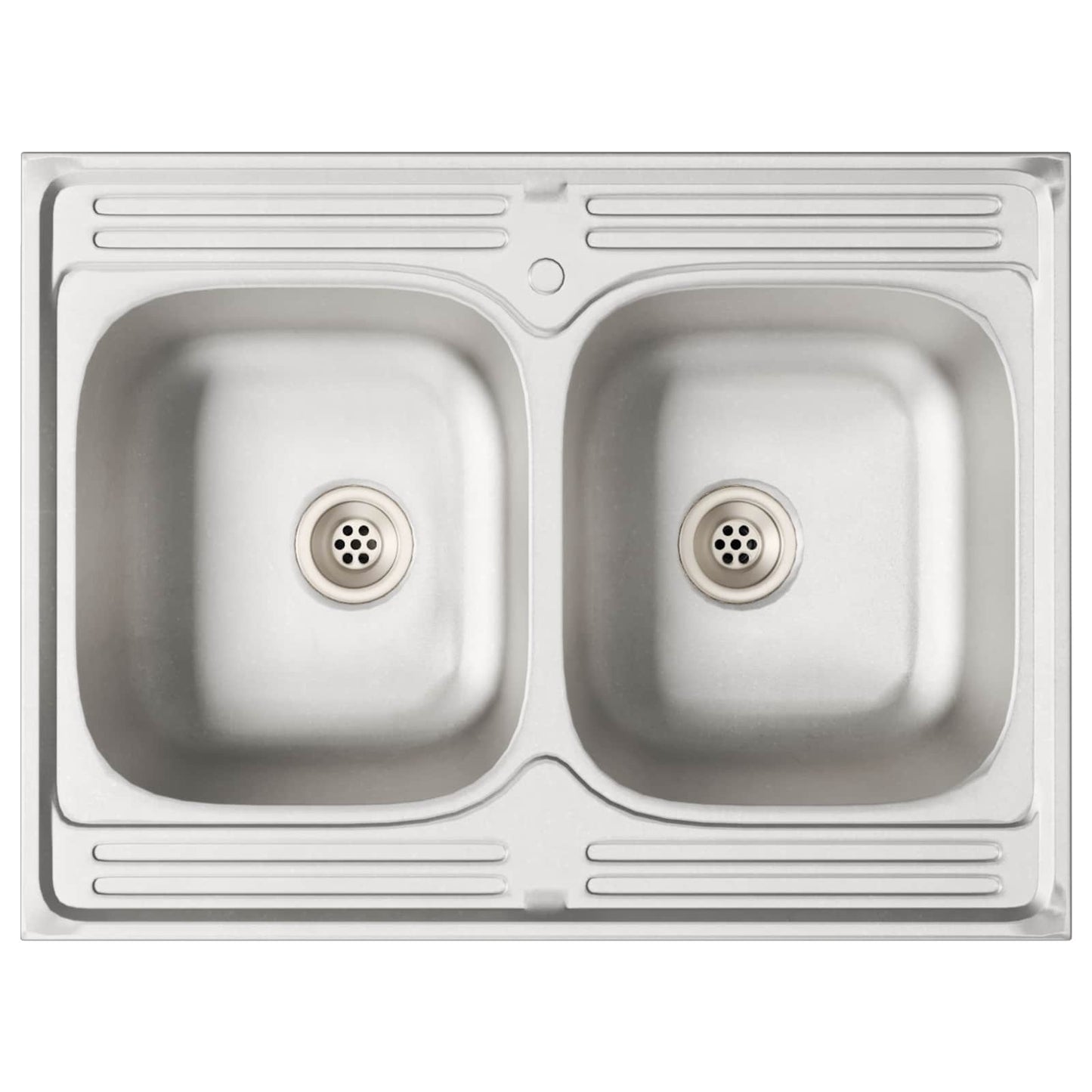 Wastafel onderkast Lucca 2 pcs Hoogglans wit Bewerkt hout is nu te koop bij PeponiXL, paradijselijk wonen!
