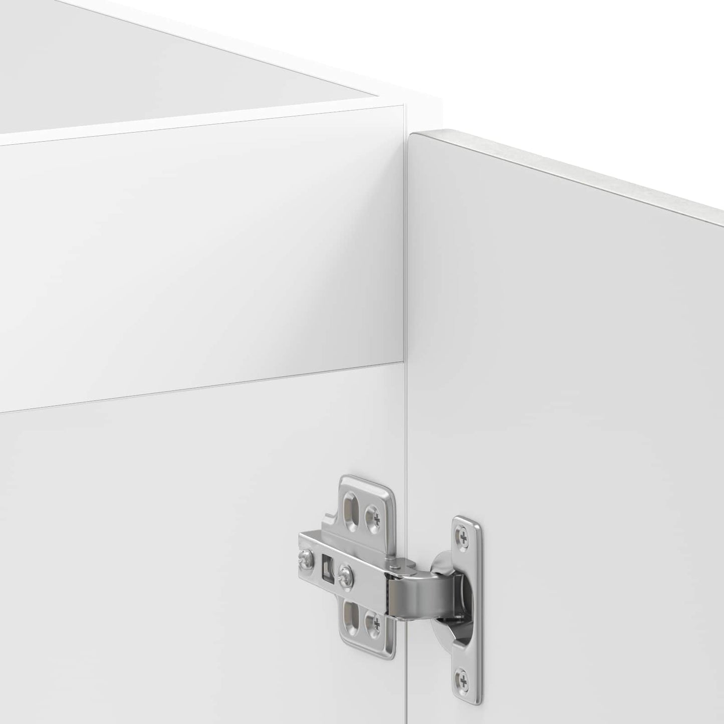 Wastafel onderkast Lucca 2 pcs Beton Grijs Bewerkt hout is nu te koop bij PeponiXL, paradijselijk wonen!