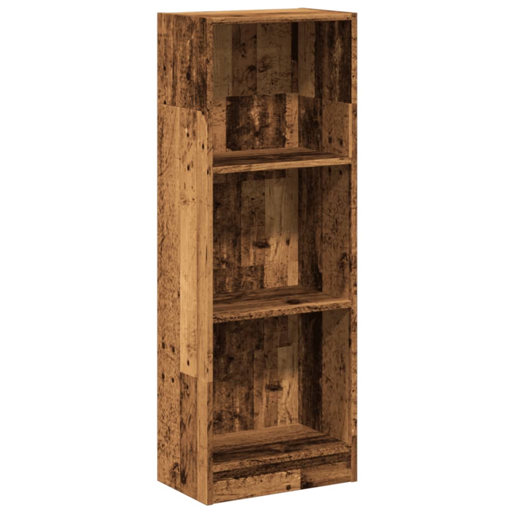 Boekenkast 40x24x109 cm bewerkt hout oud houtkleurig is nu te koop bij PeponiXL, paradijselijk wonen!