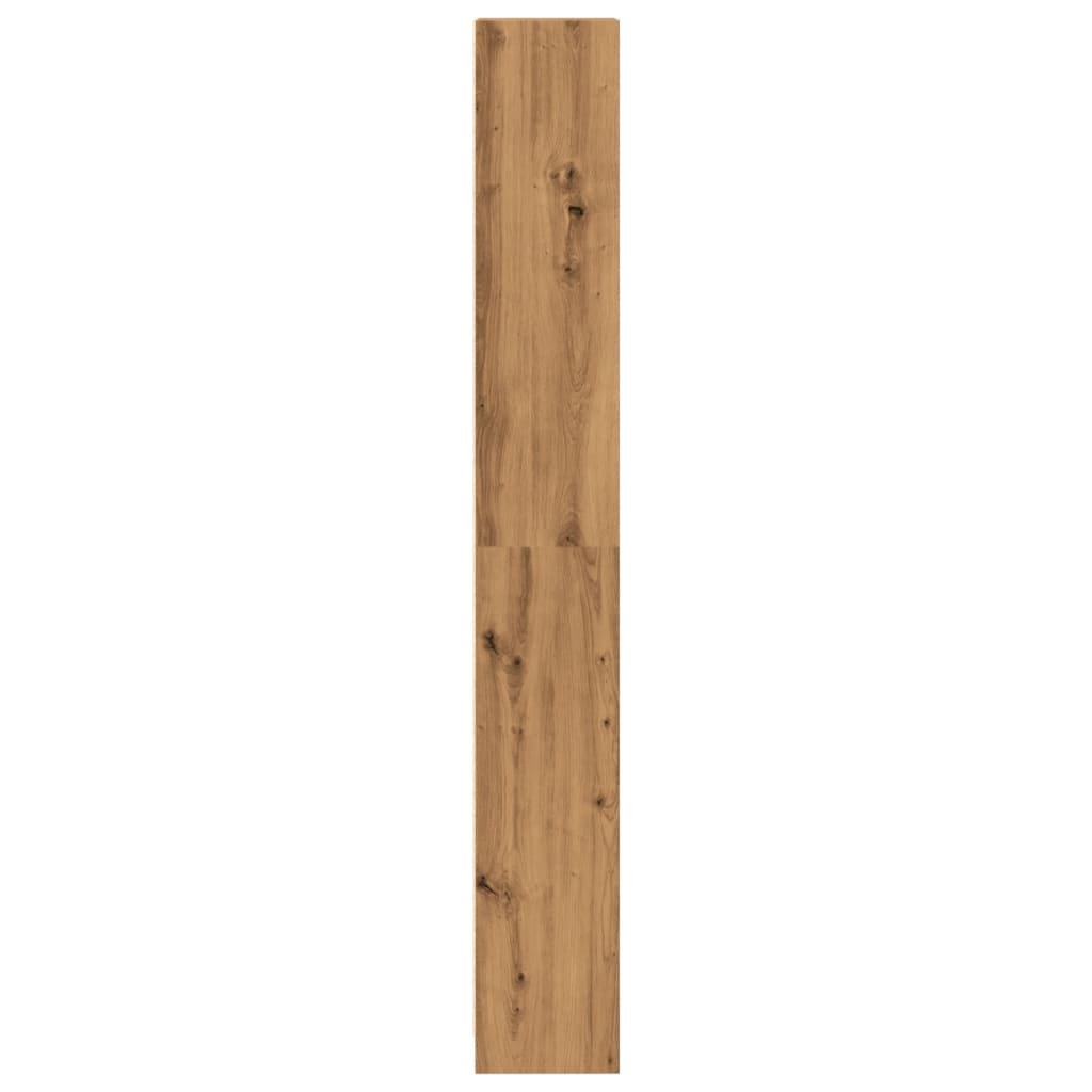 Boekenkast Artisian Oak 40x24x176 cm bewerkt hout is nu te koop bij PeponiXL, paradijselijk wonen!