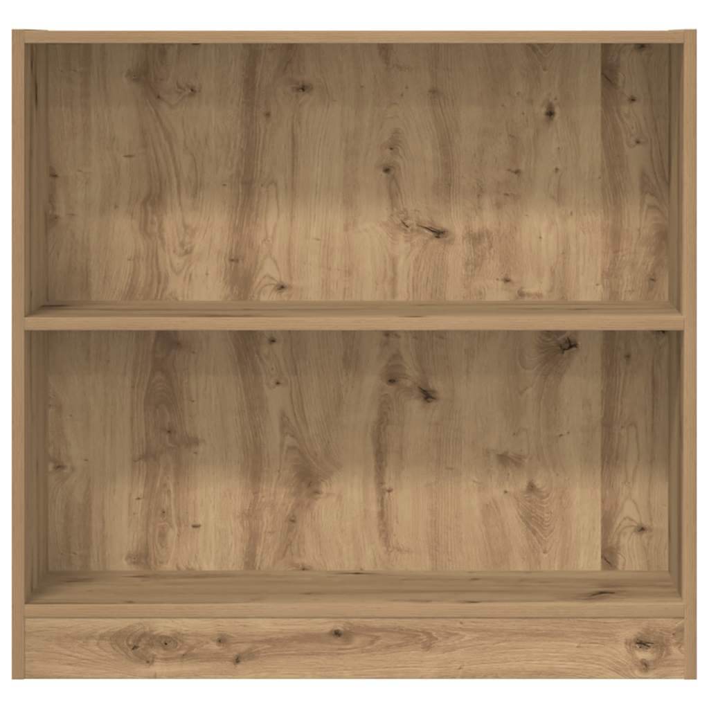 Boekenkast 80x24x76 cm bewerkt hout artisanaal eikenkleurig is nu te koop bij PeponiXL, paradijselijk wonen!