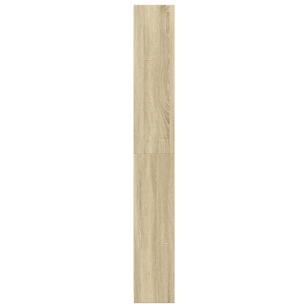 Boekenkast Sonoma Eiken 80x24x176 cm Bewerkt Hout is nu te koop bij PeponiXL, paradijselijk wonen!