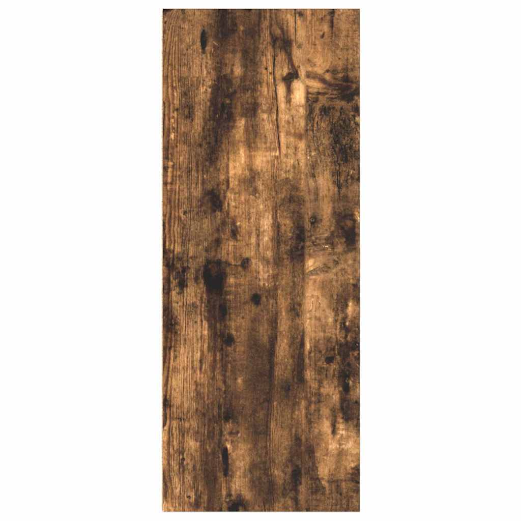 Boekenkast 40x30x77 cm bewerkt hout gerookt eikenkleurig is nu te koop bij PeponiXL, paradijselijk wonen!