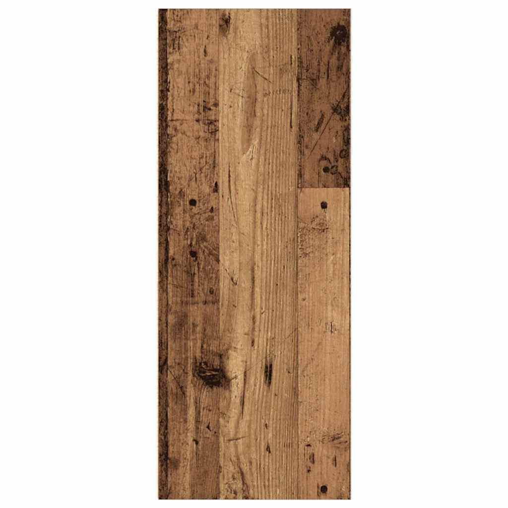 Boekenkast 40x30x77 cm bewerkt hout oud houtkleurig is nu te koop bij PeponiXL, paradijselijk wonen!