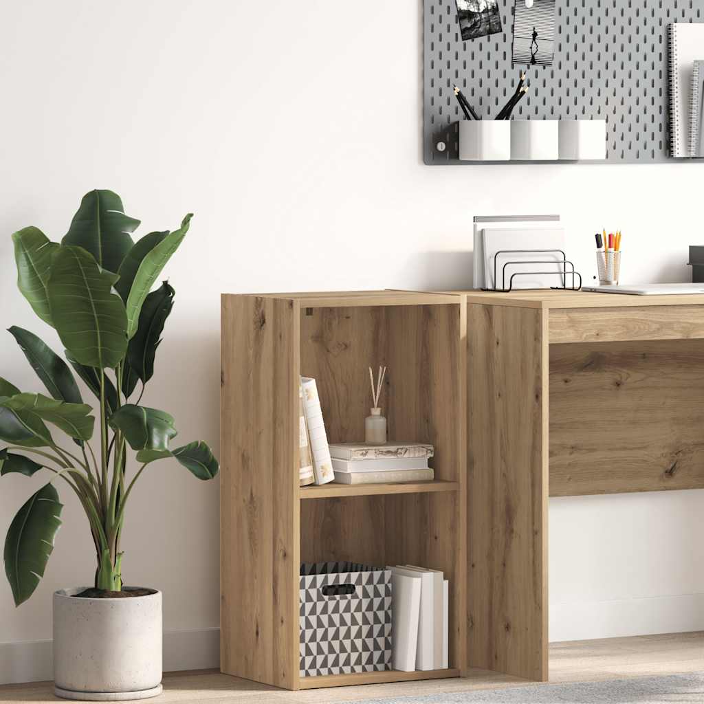 Boekenkast 40x30x77 cm bewerkt hout artisanaal eikenkleurig is nu te koop bij PeponiXL, paradijselijk wonen!