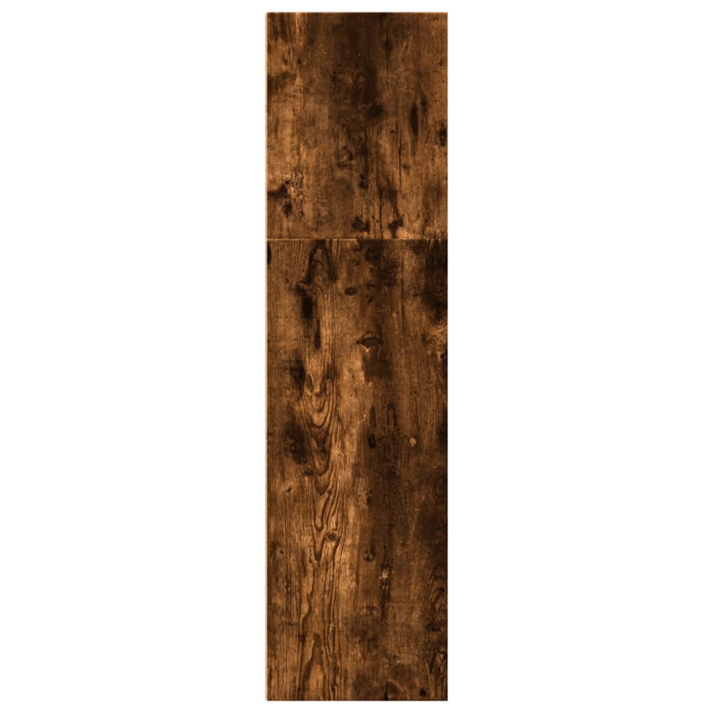 Boekenkast 40x30x114 cm bewerkt hout gerookt eikenkleurig is nu te koop bij PeponiXL, paradijselijk wonen!