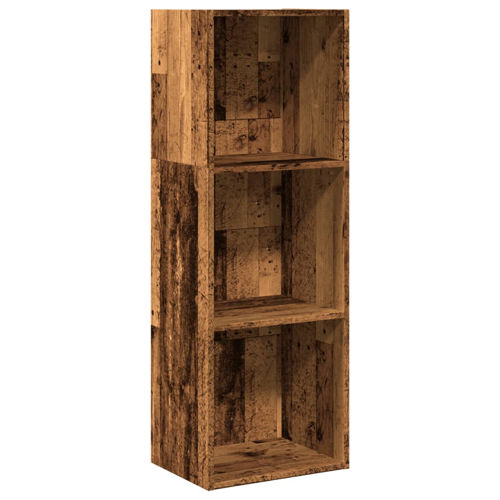 Boekenkast 40x30x114 cm bewerkt hout oud houtkleurig is nu te koop bij PeponiXL, paradijselijk wonen!