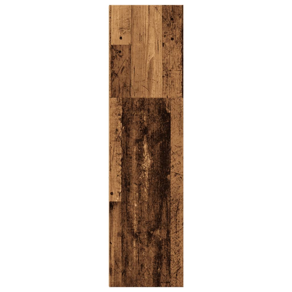 Boekenkast 40x30x114 cm bewerkt hout oud houtkleurig is nu te koop bij PeponiXL, paradijselijk wonen!