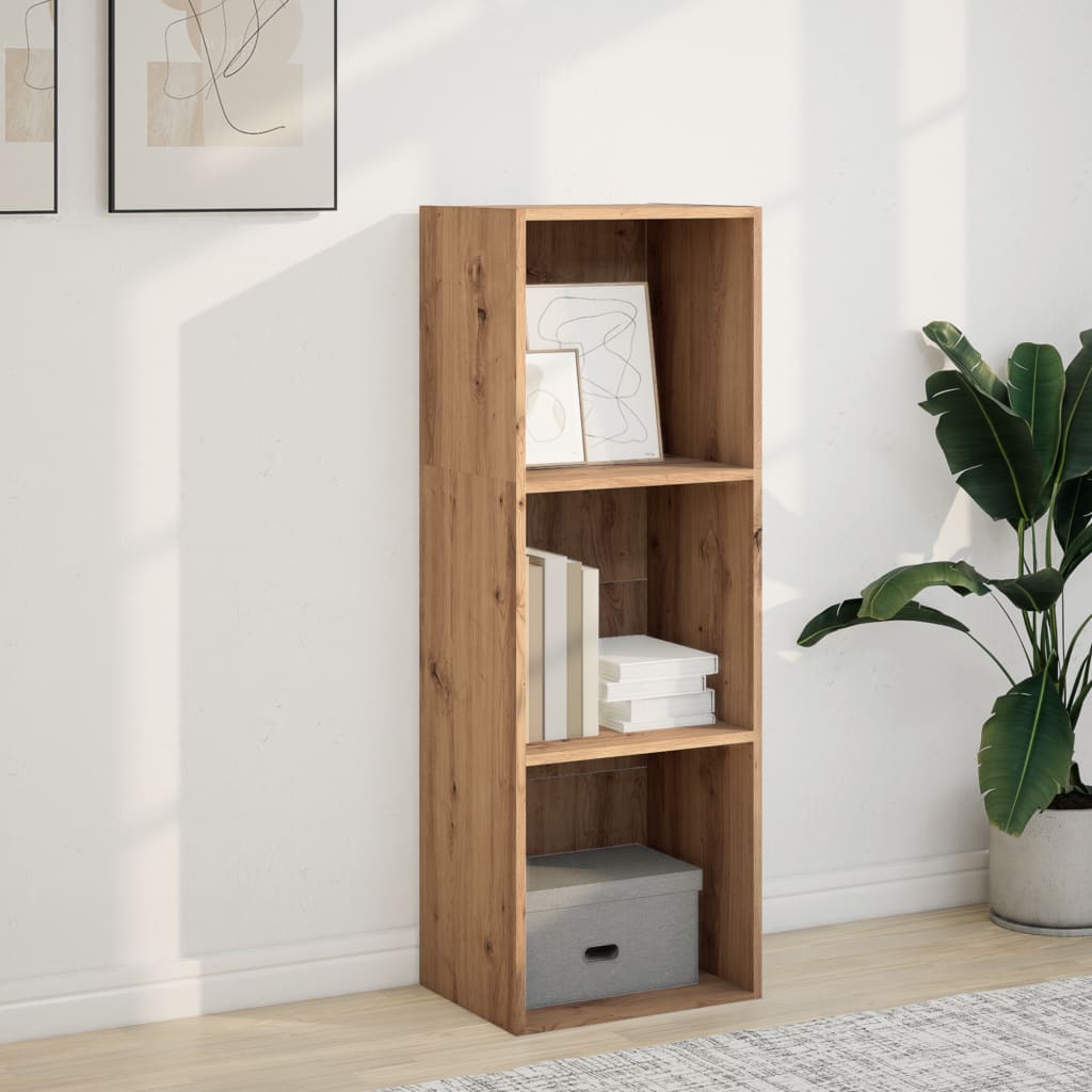 Boekenkast 40x30x114 cm bewerkt hout artisanaal eikenkleurig is nu te koop bij PeponiXL, paradijselijk wonen!