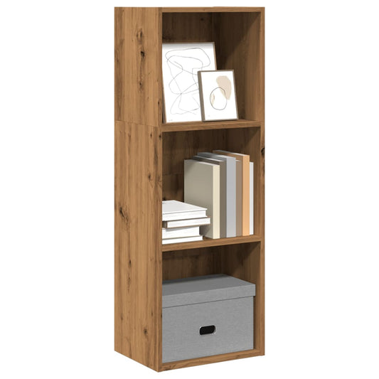 Boekenkast 40x30x114 cm bewerkt hout artisanaal eikenkleurig is nu te koop bij PeponiXL, paradijselijk wonen!