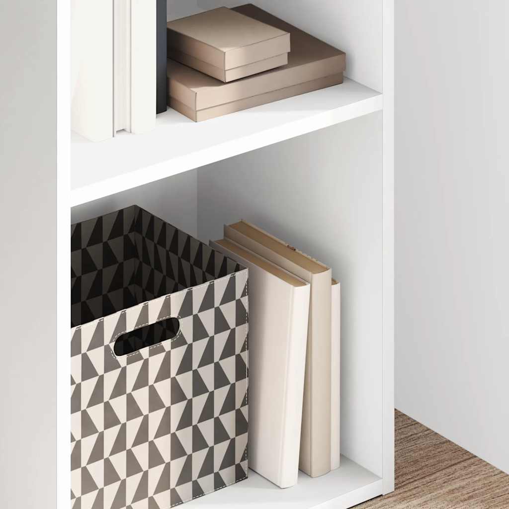 Boekenkast 40x30x152 cm bewerkt hout wit is nu te koop bij PeponiXL, paradijselijk wonen!
