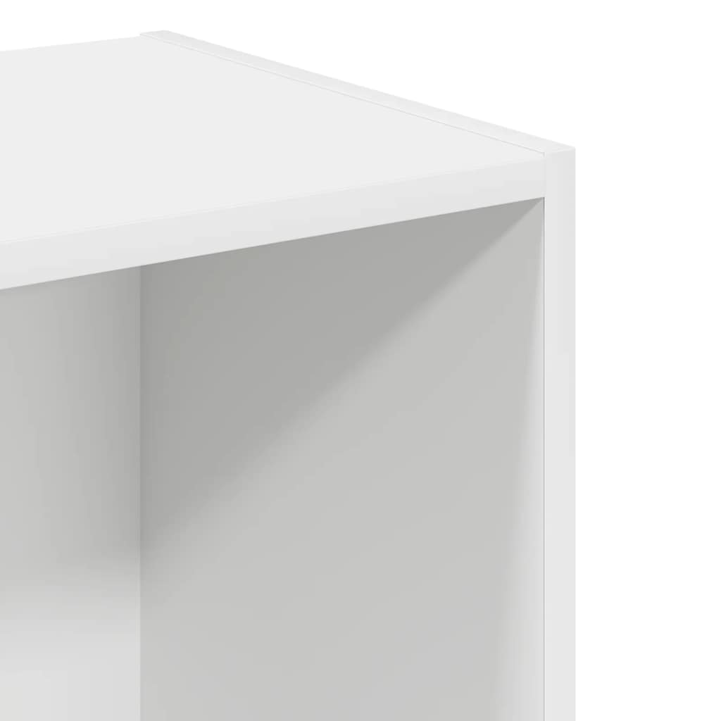 Boekenkast 40x30x152 cm bewerkt hout wit is nu te koop bij PeponiXL, paradijselijk wonen!