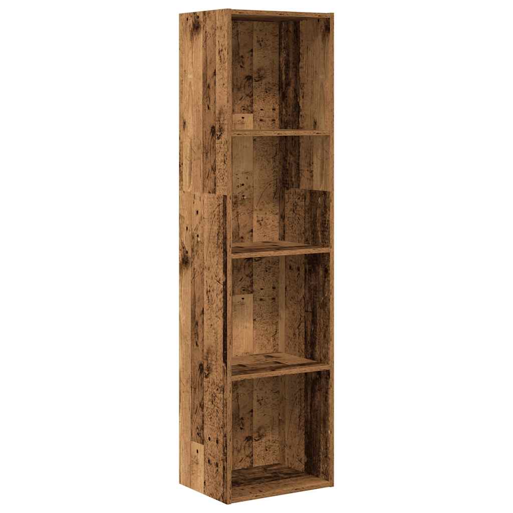 Boekenkast 40x30x152 cm bewerkt hout oud houtkleurig is nu te koop bij PeponiXL, paradijselijk wonen!