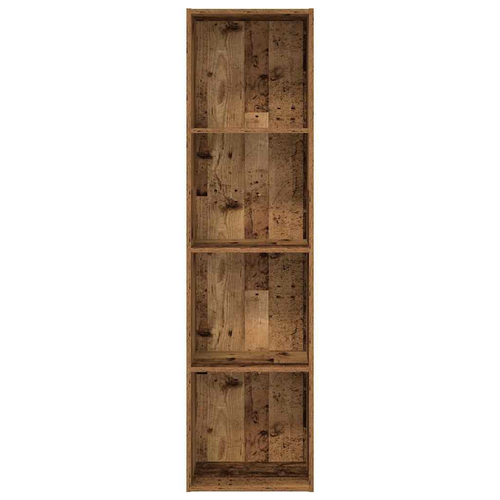 Boekenkast 40x30x152 cm bewerkt hout oud houtkleurig is nu te koop bij PeponiXL, paradijselijk wonen!