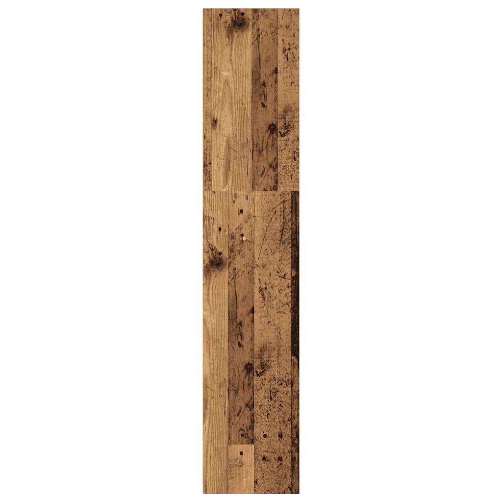 Boekenkast 40x30x152 cm bewerkt hout oud houtkleurig is nu te koop bij PeponiXL, paradijselijk wonen!
