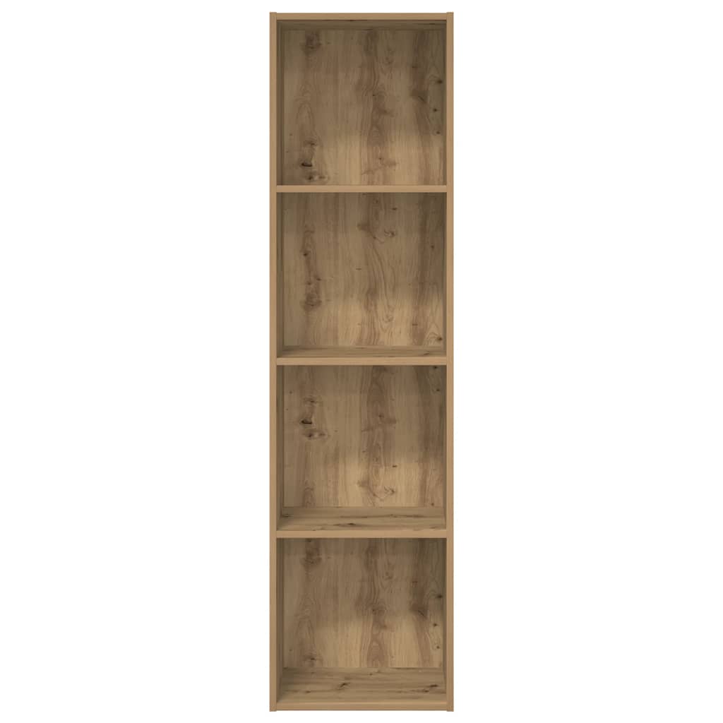 Boekenkast 40x30x152 cm bewerkt hout artisanaal eikenkleurig is nu te koop bij PeponiXL, paradijselijk wonen!