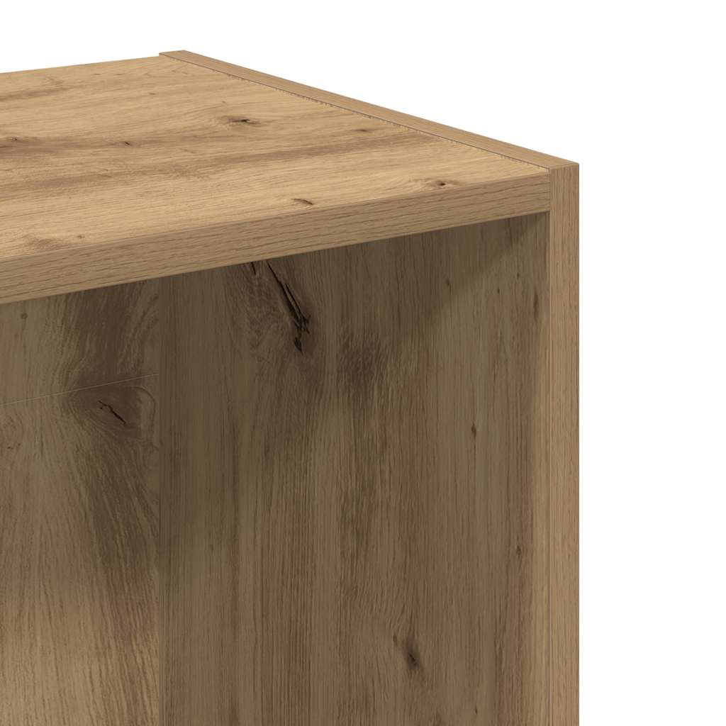 Boekenkast 40x30x152 cm bewerkt hout artisanaal eikenkleurig is nu te koop bij PeponiXL, paradijselijk wonen!