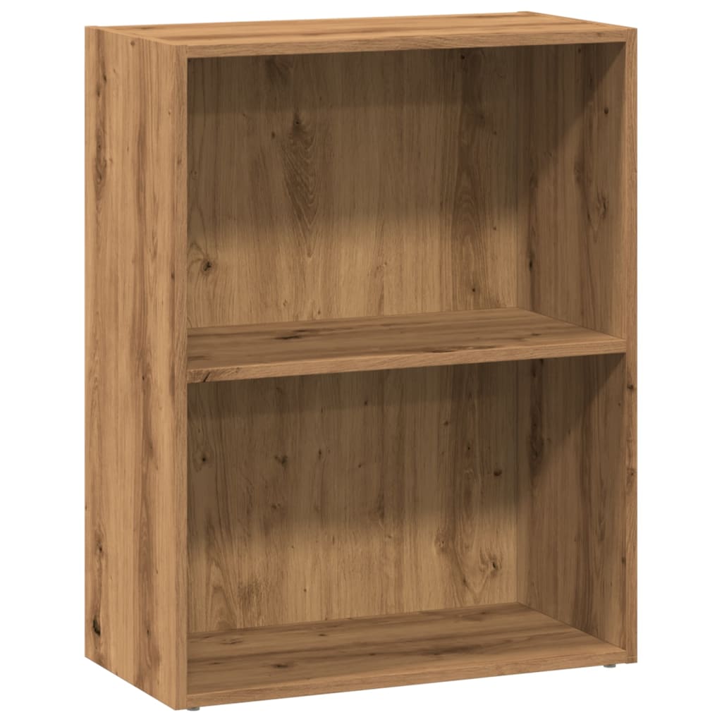 Boekenkast 60x30x77 cm bewerkt hout artisanaal eikenkleurig is nu te koop bij PeponiXL, paradijselijk wonen!