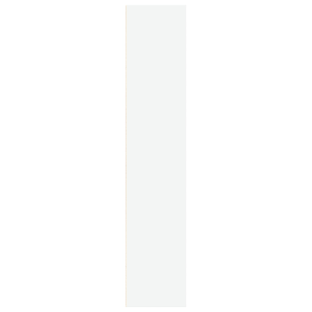 Boekenkast 60x30x152 cm bewerkt hout wit is nu te koop bij PeponiXL, paradijselijk wonen!