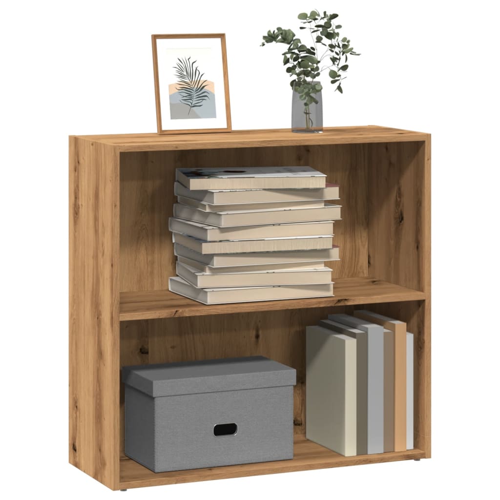 Boekenkast 80x30x77 cm bewerkt hout artisanaal eikenkleurig is nu te koop bij PeponiXL, paradijselijk wonen!
