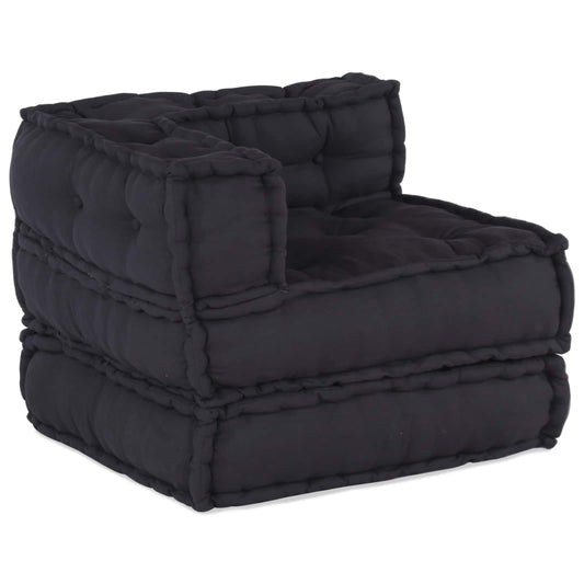 Modulair Sofabet 3 pcs Antracietkleurig Stof is nu te koop bij PeponiXL, paradijselijk wonen!