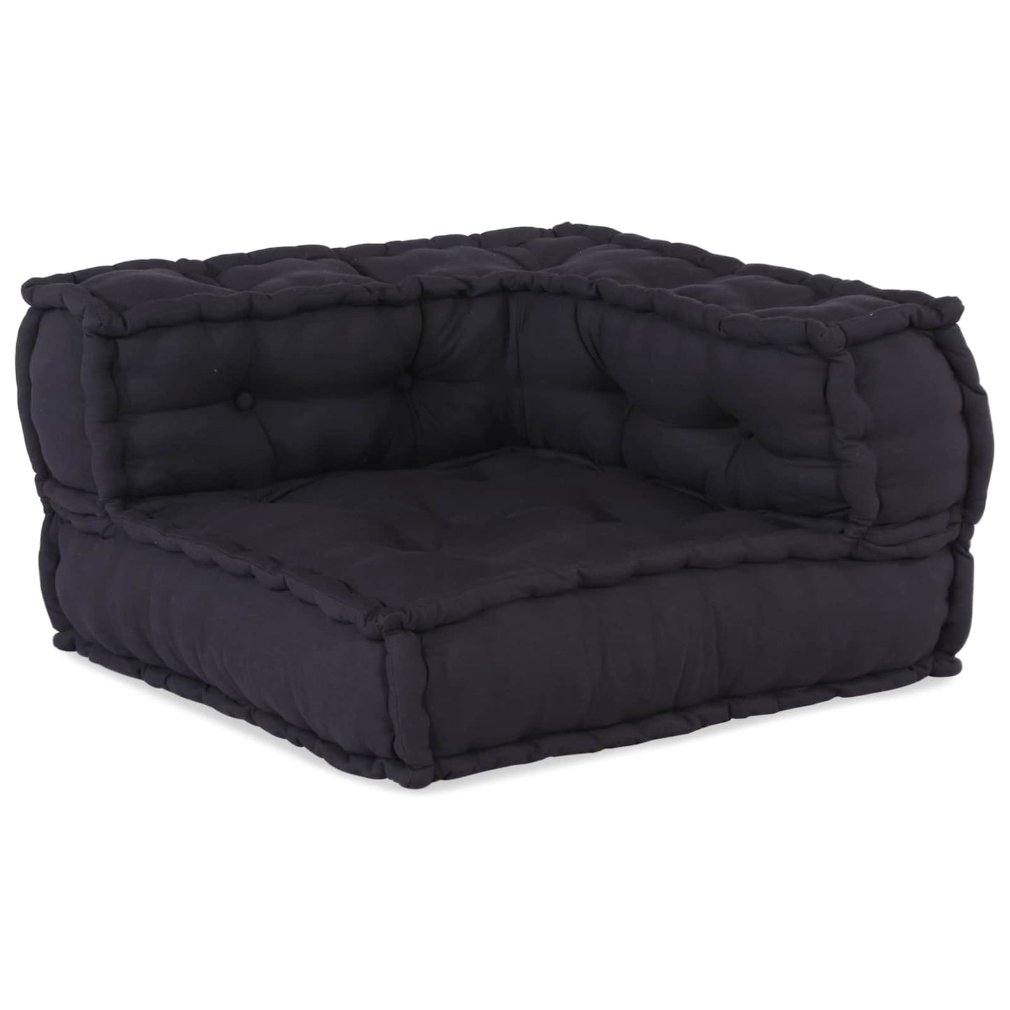 Modulair Sofabet 3 pcs Antracietkleurig Stof