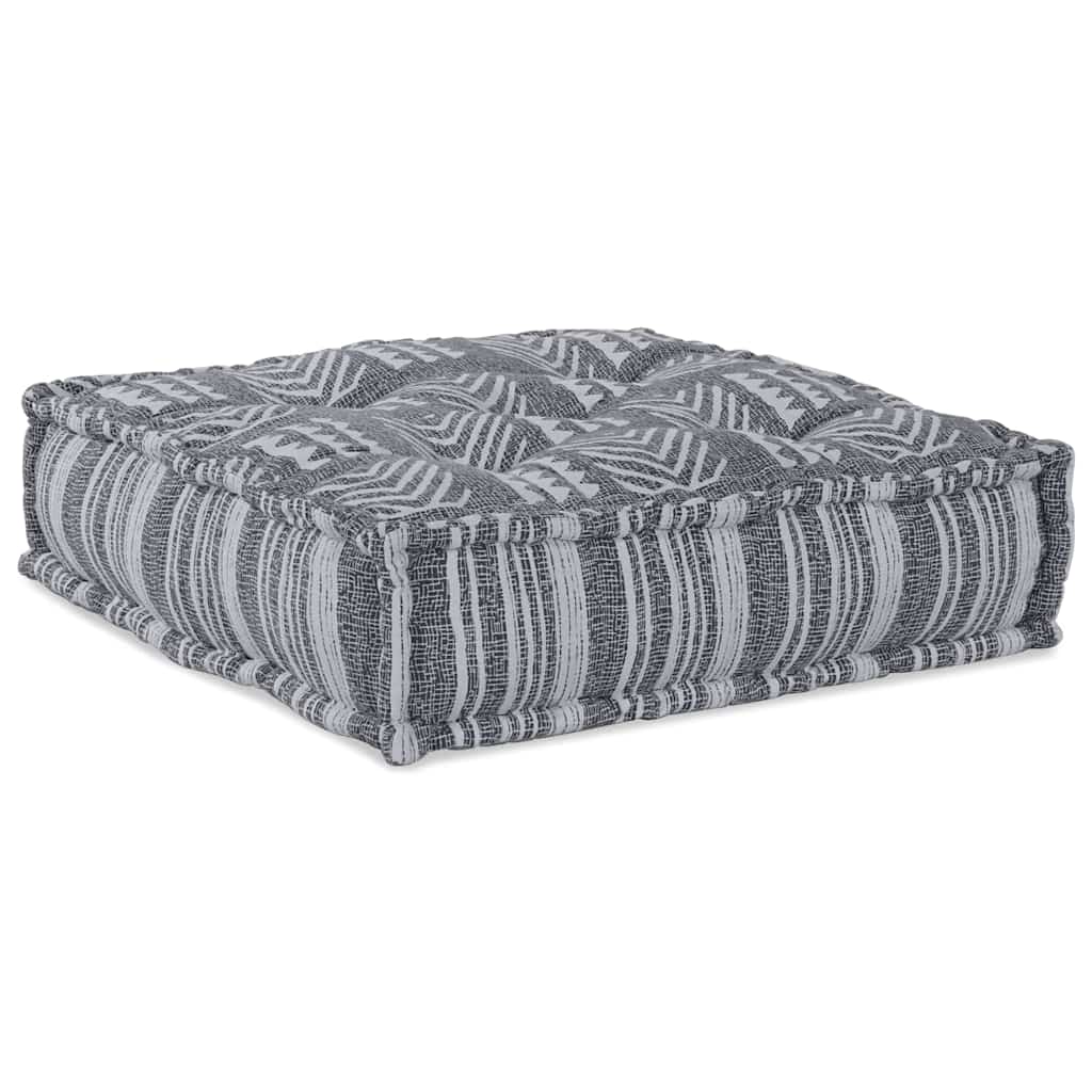 Modulair Sofabet 4 pcs Grijze Print Stof