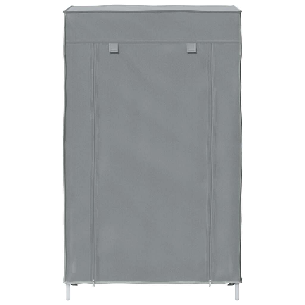 Schoenenkast 60,5x30x97 cm vliesvlies grijs is nu te koop bij PeponiXL, paradijselijk wonen!