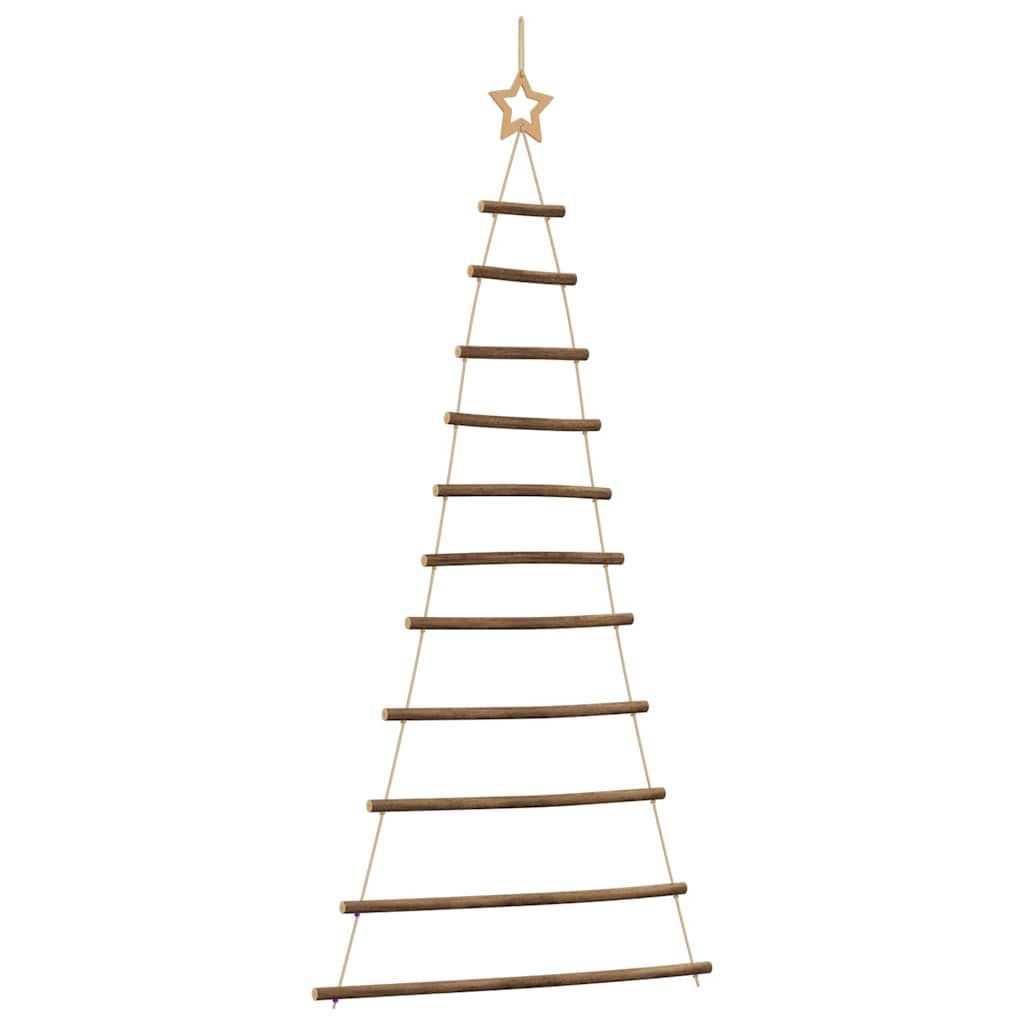 Hangende kerstboom met topster 74x150 cm natuurlijke tak is nu te koop bij PeponiXL, paradijselijk wonen!