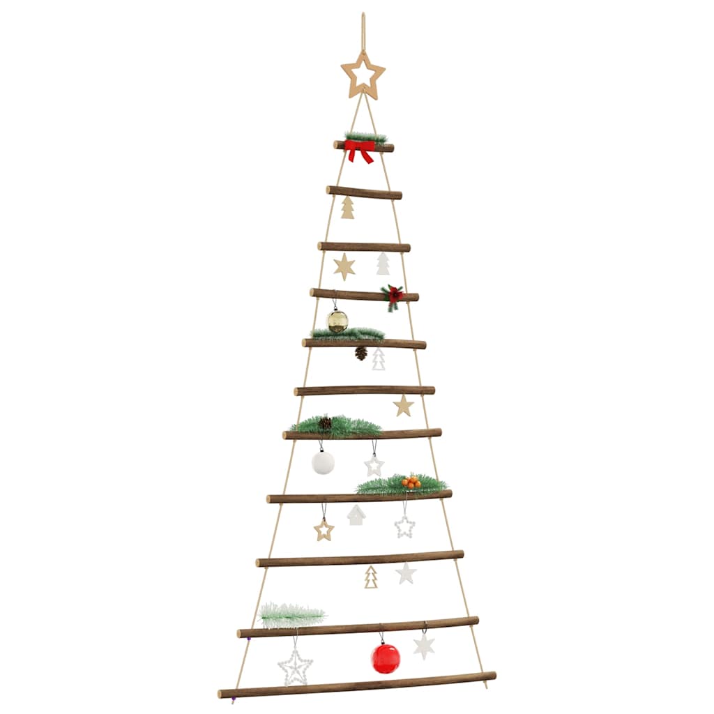 Hangende kerstboom met topster 74x150 cm natuurlijke tak is nu te koop bij PeponiXL, paradijselijk wonen!