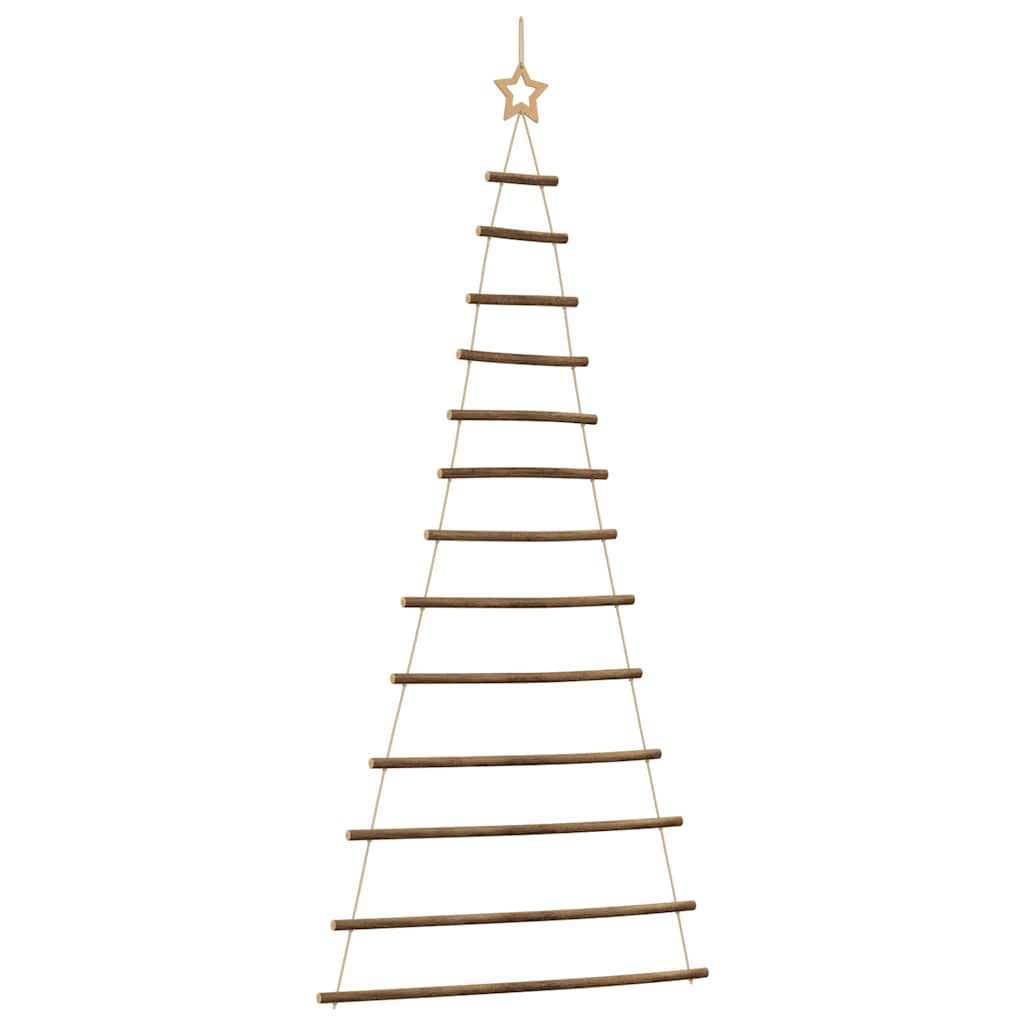 Hangende kerstboom met topster 86x180 cm natuurlijke tak is nu te koop bij PeponiXL, paradijselijk wonen!
