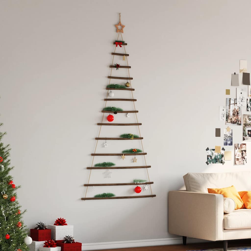 Hangende kerstboom met topster 86x180 cm natuurlijke tak is nu te koop bij PeponiXL, paradijselijk wonen!