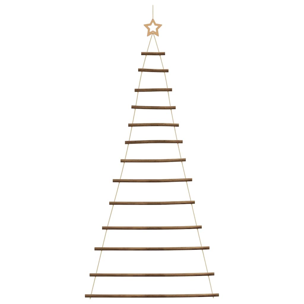 Hangende kerstboom met topster 86x180 cm natuurlijke tak is nu te koop bij PeponiXL, paradijselijk wonen!