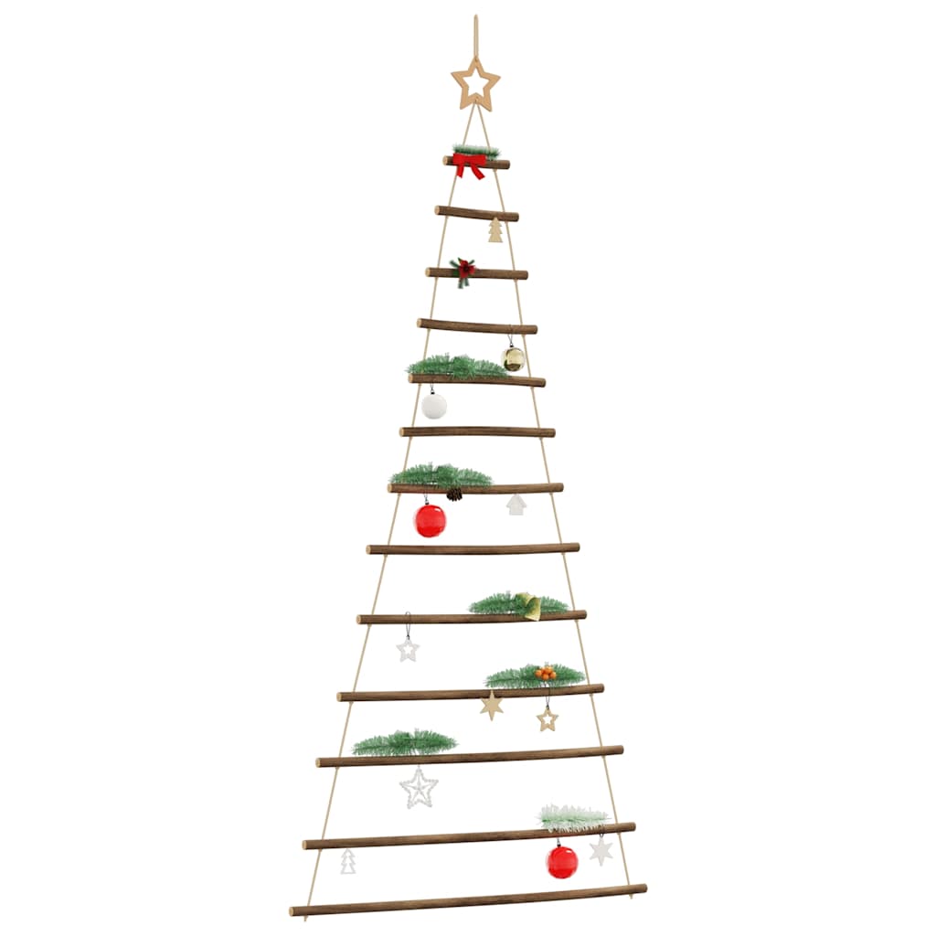 Hangende kerstboom met topster 86x180 cm natuurlijke tak is nu te koop bij PeponiXL, paradijselijk wonen!