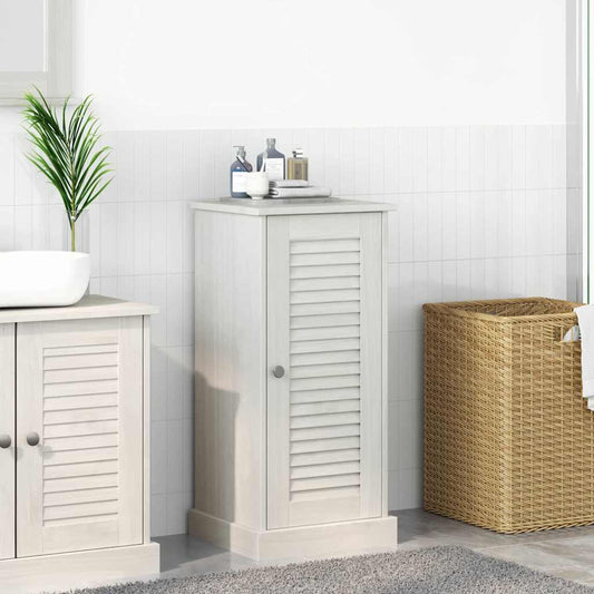 Badkamerkast met plank VIGO Wit en Antiek Wit 37,5 x 34 x 80 cm is nu te koop bij PeponiXL, paradijselijk wonen!