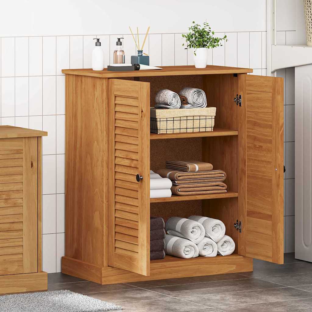 Badkamerkast VIGO Bruin en Honingbruin 68 x 34 x 80 cm is nu te koop bij PeponiXL, paradijselijk wonen!