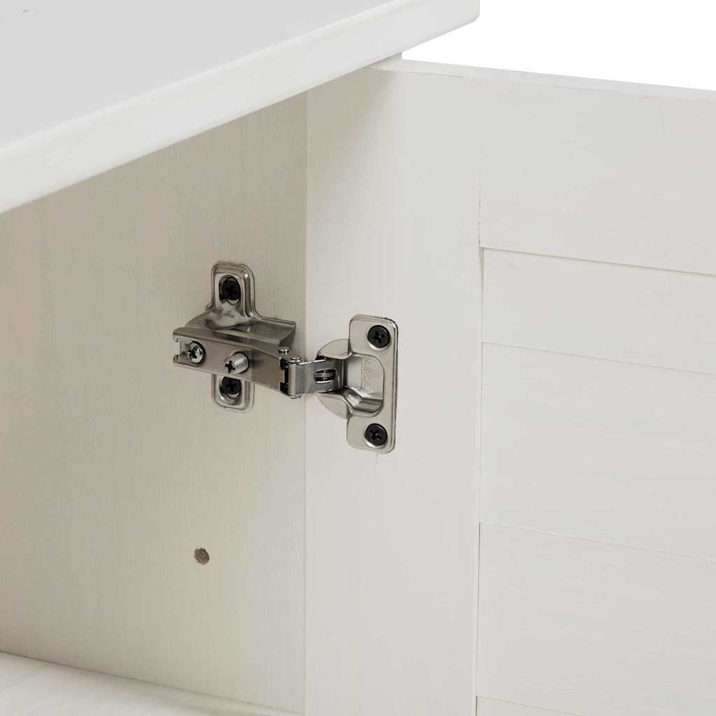 Badkamerkast met plank VIGO Wit en Antiek Wit 68 x 34 x 80 cm is nu te koop bij PeponiXL, paradijselijk wonen!