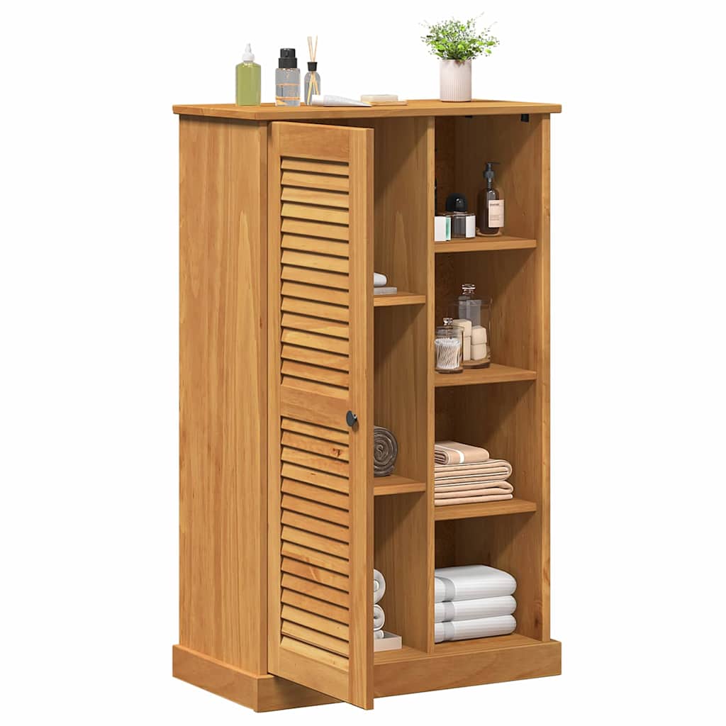 Badkamerkast VIGO Bruin en Honingbruin 68 x 34 x 110 cm is nu te koop bij PeponiXL, paradijselijk wonen!