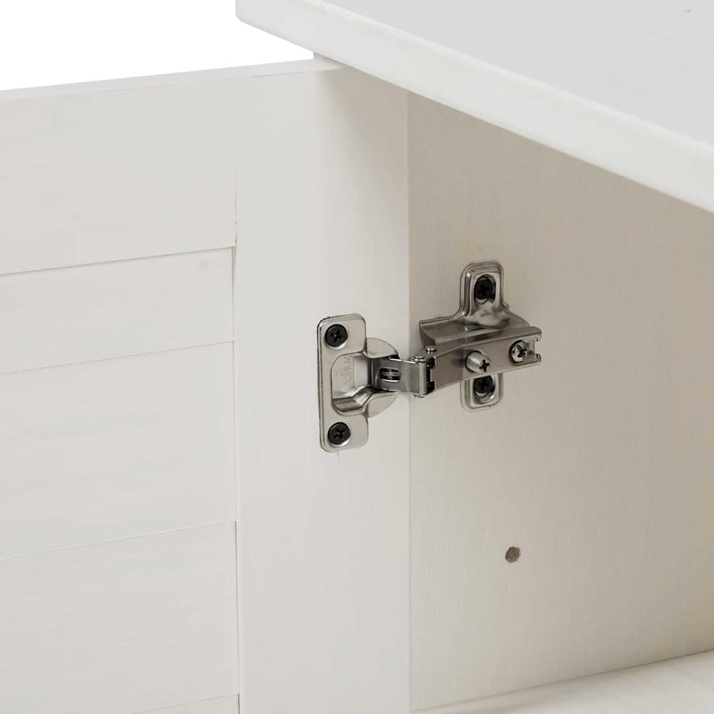 Badkamerkast met plank VIGO Wit en Antiek Wit 68 x 34 x 110 cm is nu te koop bij PeponiXL, paradijselijk wonen!