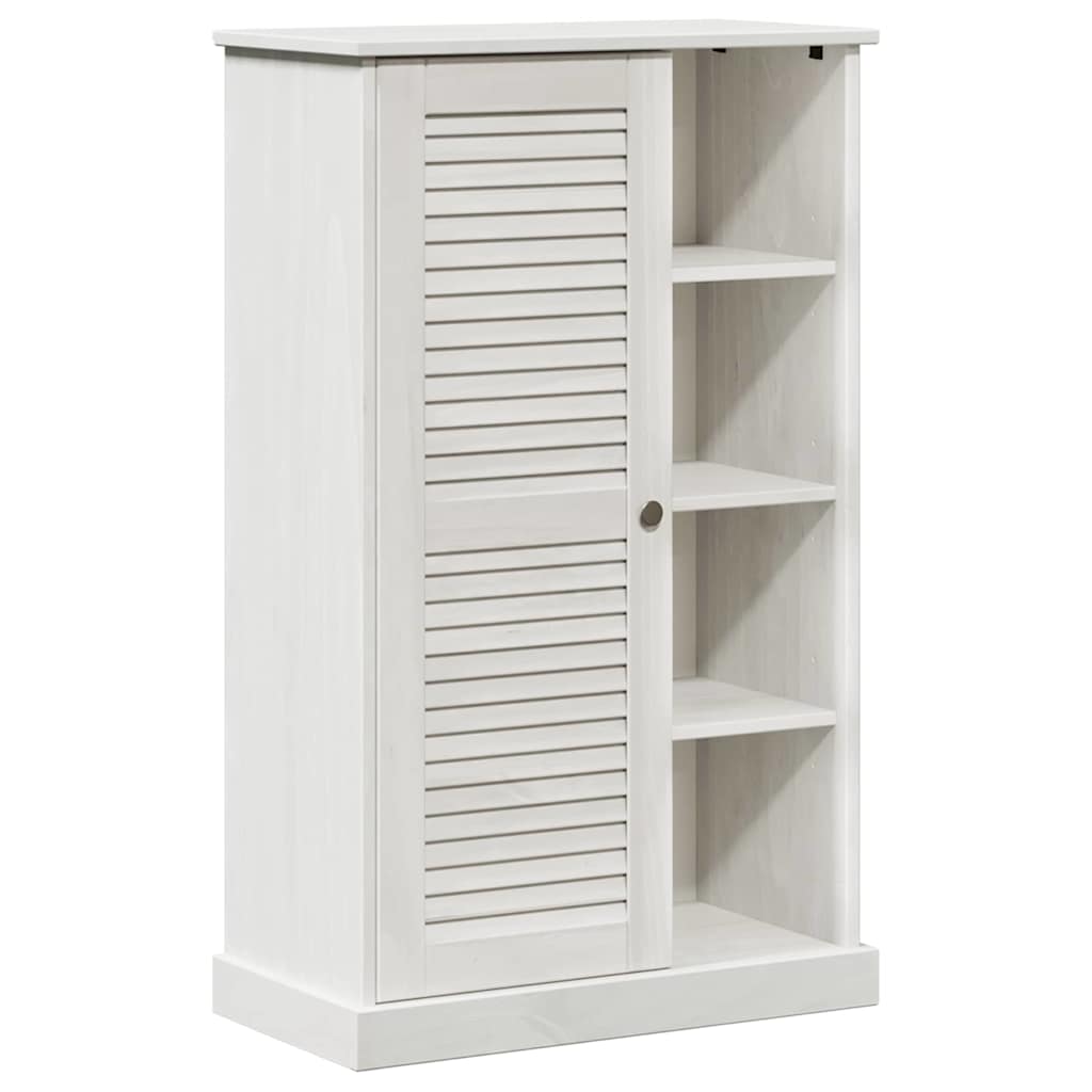 Badkamerkast met plank VIGO Wit en Antiek Wit 68 x 34 x 110 cm is nu te koop bij PeponiXL, paradijselijk wonen!