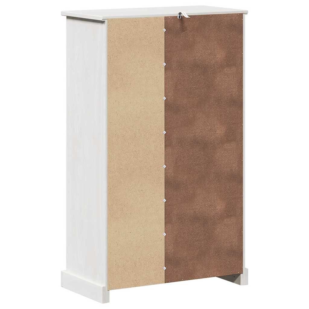 Badkamerkast met plank VIGO Wit en Antiek Wit 68 x 34 x 110 cm is nu te koop bij PeponiXL, paradijselijk wonen!