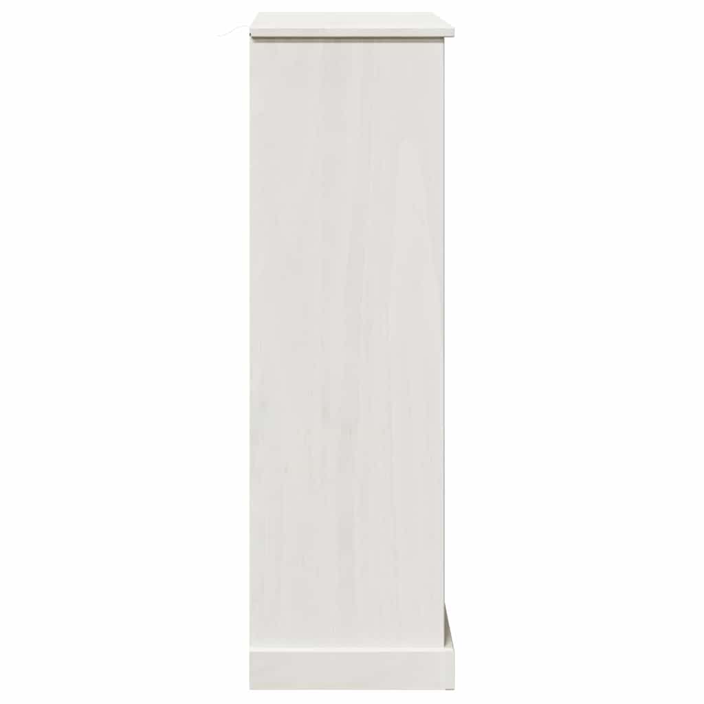 Badkamerkast met plank VIGO Wit en Antiek Wit 68 x 34 x 110 cm is nu te koop bij PeponiXL, paradijselijk wonen!