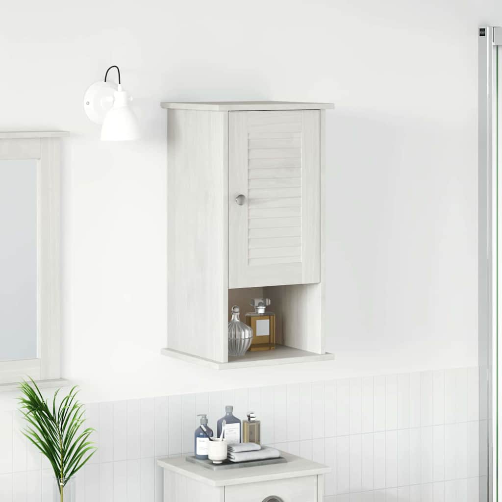 Badkamerkast met plank VIGO Wit en Antiek Wit 37 x 34 x 71,5 cm is nu te koop bij PeponiXL, paradijselijk wonen!