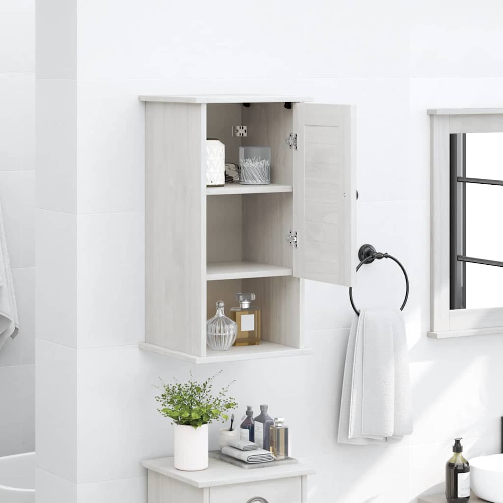 Badkamerkast met plank VIGO Wit en Antiek Wit 37 x 34 x 71,5 cm is nu te koop bij PeponiXL, paradijselijk wonen!