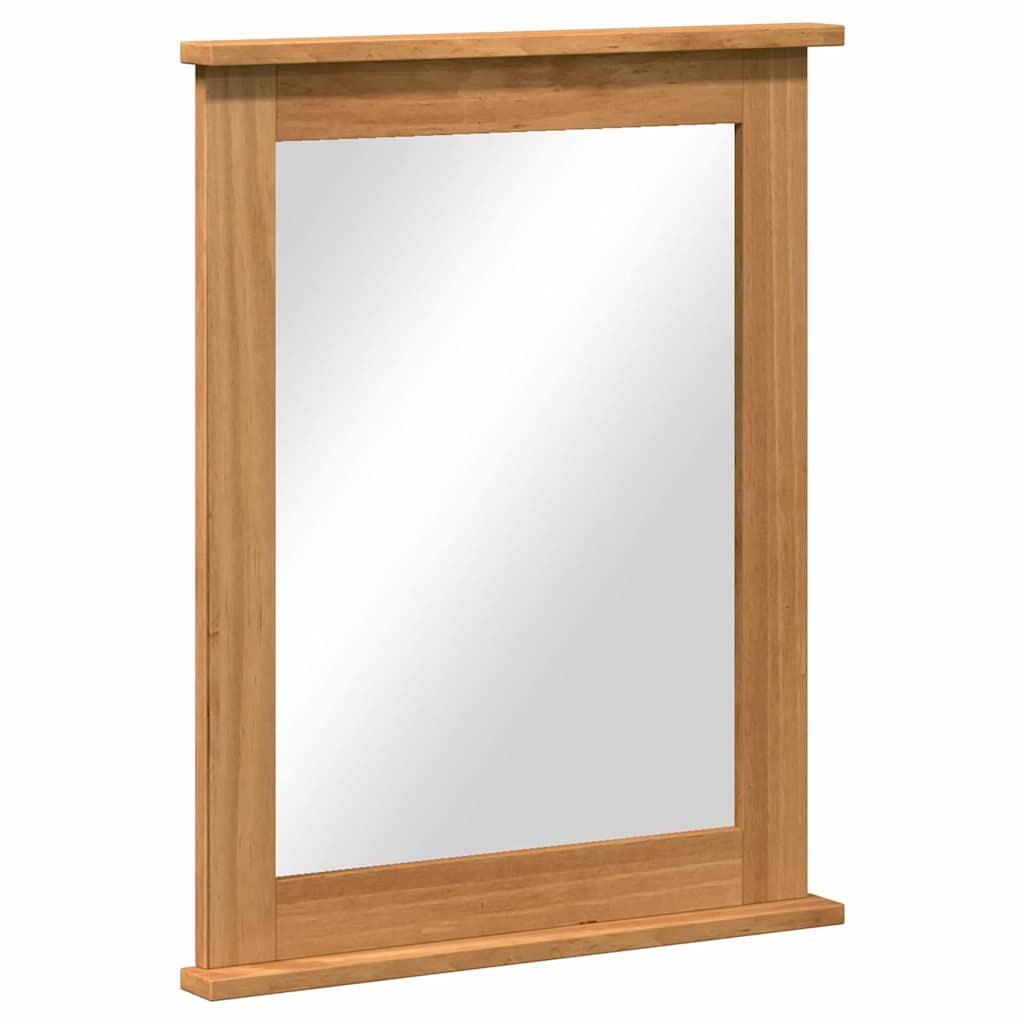 Spiegel VIGO Honingbruin 55,5 x 5 x 70 cm Massief grenenhout is nu te koop bij PeponiXL, paradijselijk wonen!