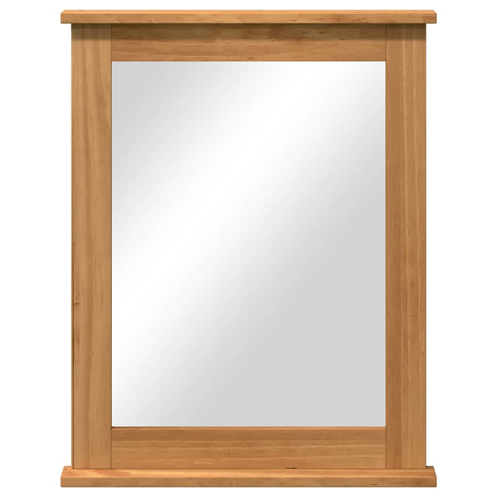 Spiegel VIGO Honingbruin 55,5 x 5 x 70 cm Massief grenenhout is nu te koop bij PeponiXL, paradijselijk wonen!