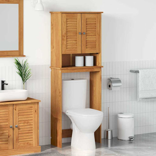 Toiletkast met plank VIGO Bruin en Honingbruin 60 x 27 x 161 cm is nu te koop bij PeponiXL, paradijselijk wonen!