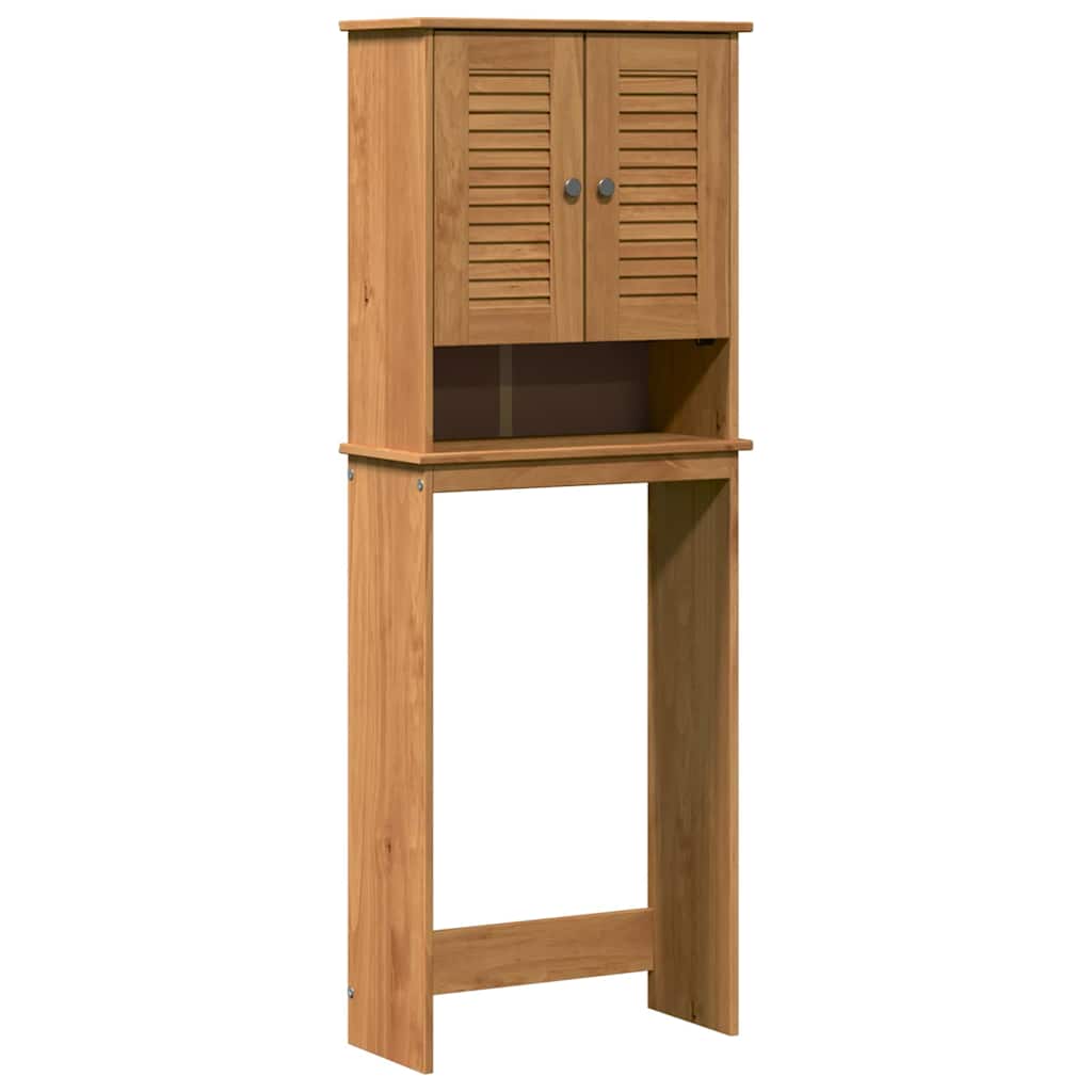 Toiletkast met plank VIGO Bruin en Honingbruin 60 x 27 x 161 cm is nu te koop bij PeponiXL, paradijselijk wonen!